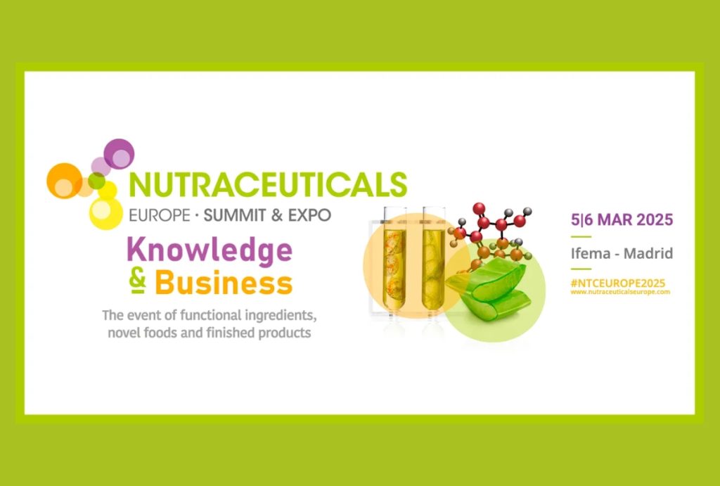 Corexnat en Nutraceuticals Europe 2025 explorando innovaciones en ingredientes funcionales en IFEMA Madrid.