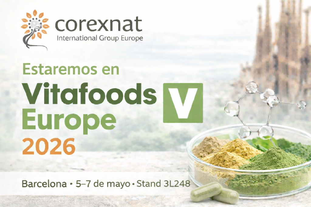 Corexnat estará en Vitafoods 2026