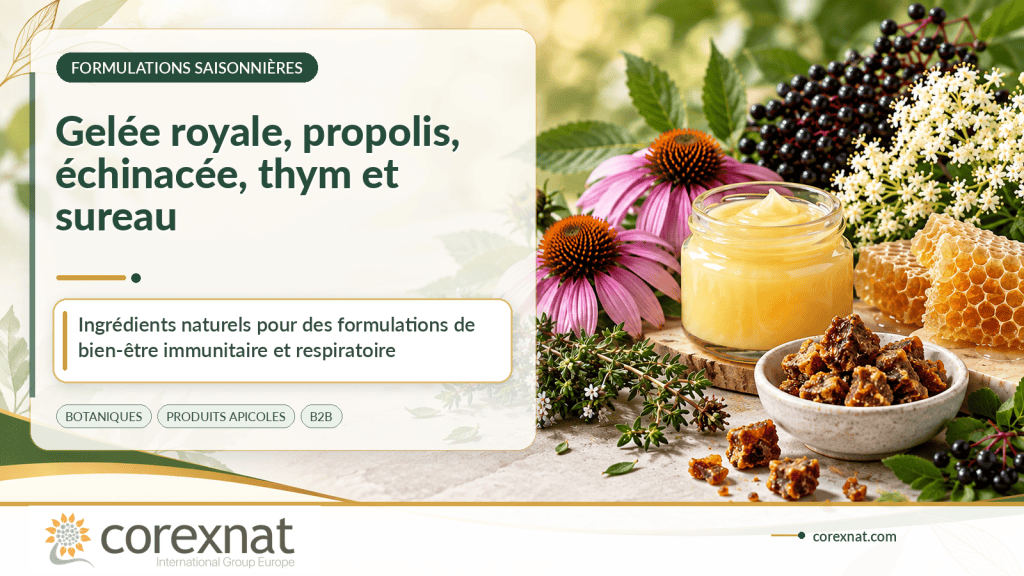 Cinq ingrédients naturels pour la saison automne-hiver